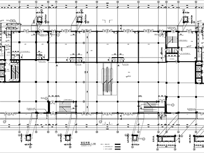 现代住宅楼建筑 商住楼建筑带人防 人才公寓 施工图