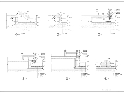 现代其他节点详图 驳岸详图 施工图