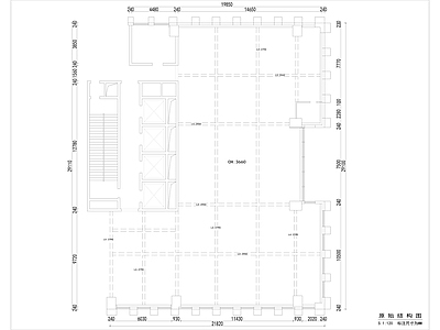 现代极简整体办公空间 办公室全套图纸 ca 施工图