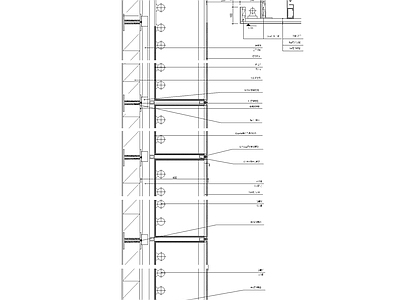 现代其他节点详图 云石节点图 施工图