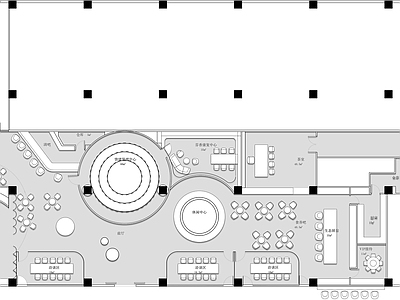 现代其他工装空间 健康产品展厅 施工图