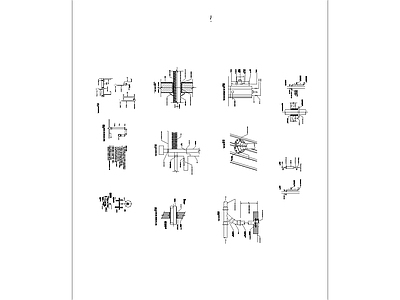现代其他节点详图 q 施工图