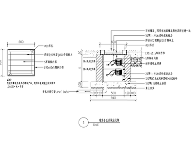 电气节点 手孔井大样图 施工图