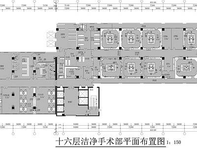 现代医院 洁净手术部 手术室 医院诊 社区医院 病房 施工图