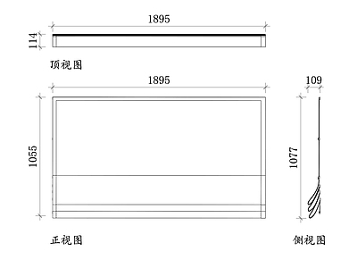 现代窗帘 罗马帘平面图 罗马帘结构图 罗马帘设计图 布局图 罗马帘安装图 施工图