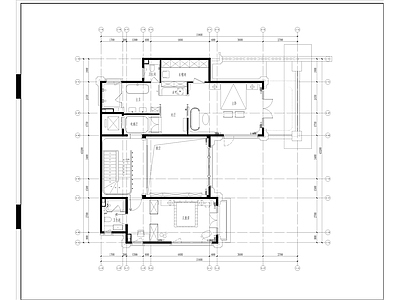 现代衣帽间 衣帽间立面图 别墅 施工图