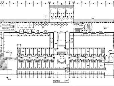 现代酒店建筑 宾馆设计建筑图 多层 施工图