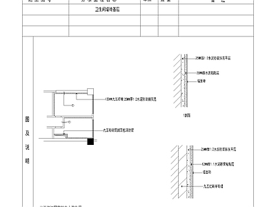 现代其他节点详图 台盆钢架 施工图