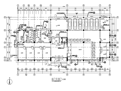 现代办公楼建筑 多层办公楼建施 办公楼平面图 多层办公楼 施工图