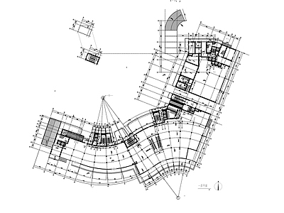 现代住宅楼建筑 高层商住楼建筑图 施工图