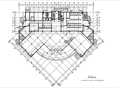 现代酒店建筑 高档建筑图 施工图