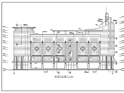 现代商业综合体 商厦综合建施图 施工图