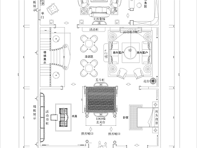 简欧欧式其他商业空间 施工图