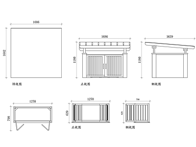 现代垃圾桶 垃圾桶平面图 垃圾桶结构图 垃圾桶设计图 垃圾桶布局图 垃圾桶安装图 施工图