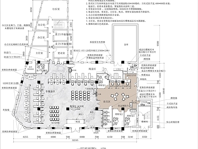 现代银行 工商银行 平面布局图 施工图