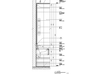 现代其他节点详图 墙大样 施工图