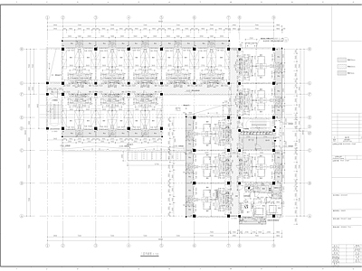 现代住宅楼建筑 科研楼 楼 施工图