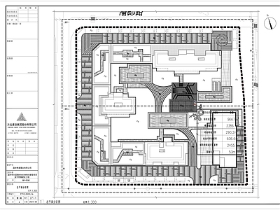 现代商业景观 商业小区景观 施工图