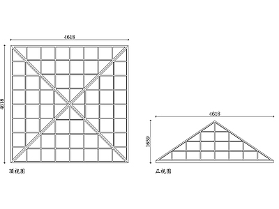 现代综合门窗 金字塔天平面图 金字塔天结构图 金字塔天设计图 金字塔天布局图 金字塔天安装图 施工图