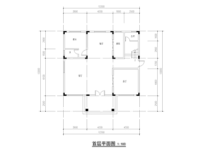 欧式别墅建筑 别墅 自建房 施工图