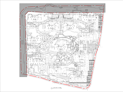 现代小区景观 现代小区景观项目 住宅景观设计 施工图