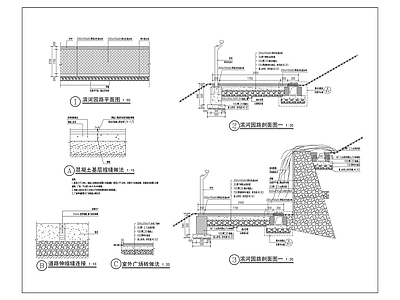 现代小区景观 住宅项目 景观 土建 通用 详图 施工图