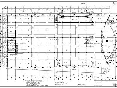 现代商业综合体 商贸综合楼建筑图 施工图