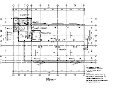 现代办公楼建筑 工人俱乐 施工图