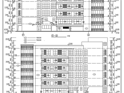 现代商业综合体 某商业综合楼建筑 施工图