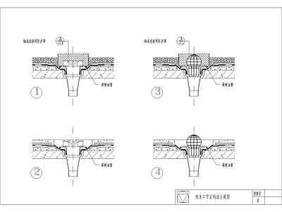 现代其他节点详图 雨水口节点构造 施工图