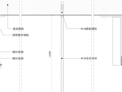 其他节点详图 反向支撑工艺节点 施工图