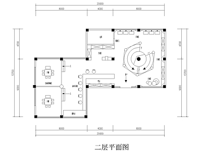 现代展厅 油茶文化展厅 体验馆 文化展厅 农产品展厅 展厅平面图 施工图