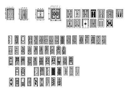 现代其他图库 木图集 施工图