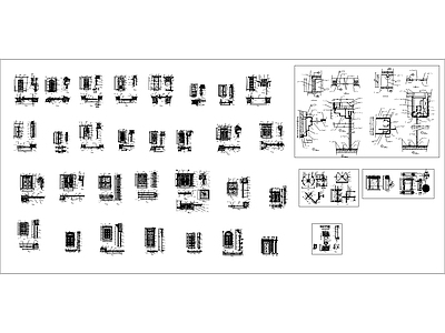 现代其他图库 木图集 施工图