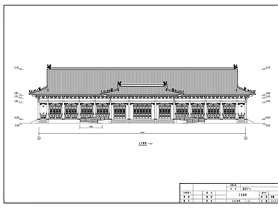 中式美食街 筑游客中心建筑施 施工图