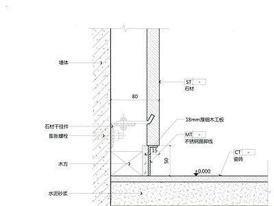 其他节点详图 最全的材料收口详 施工图