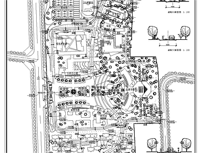 现代新中式衣帽间 景观 衣帽间立面图 衣帽间平面图 彩平图 施工图