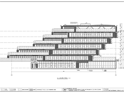 现代图书馆建筑 文化图书阅览中心 施工图