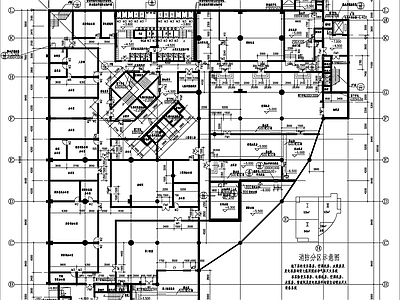 现代酒店建筑 高层建筑图 施工图