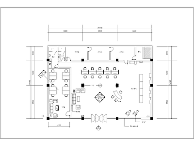 现代其他商业空间 中国移动营业厅 施工图