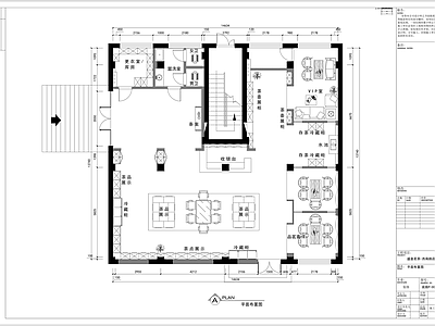 现代茶馆 茶楼 茶叶店 茶吧 施工图