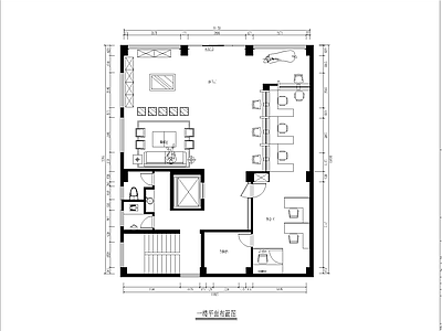 现代其他商业空间 典当行 当铺 施工图