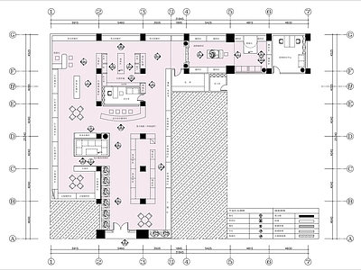 现代新中式婚纱店 传统婚纱 施工图