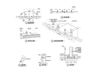 景观节点 车挡石 施工图