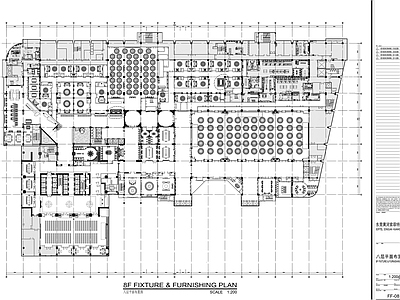 现代欧式酒店 东莞索菲特 大堂 公区 宴会厅 客房 施工图