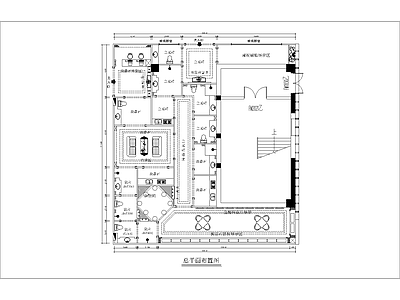 现代其他商业空间 品牌瓷砖 施工图