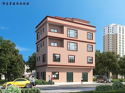 现代其他居住建筑 自建房 建筑 施工图