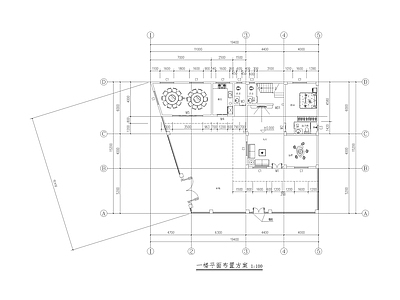 现代其他居住建筑 自建房 建筑 施工图