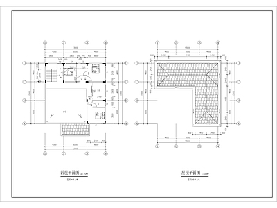 现代其他居住建筑 自建房 建筑 施工图