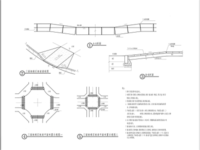 现代铺装图库 市政道路无障碍 道路无障碍详图 施工图